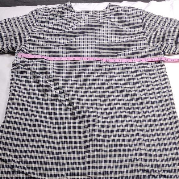 Fitting Image women's short sleeved button down blouse size 14/16 - Picture 10 of 11